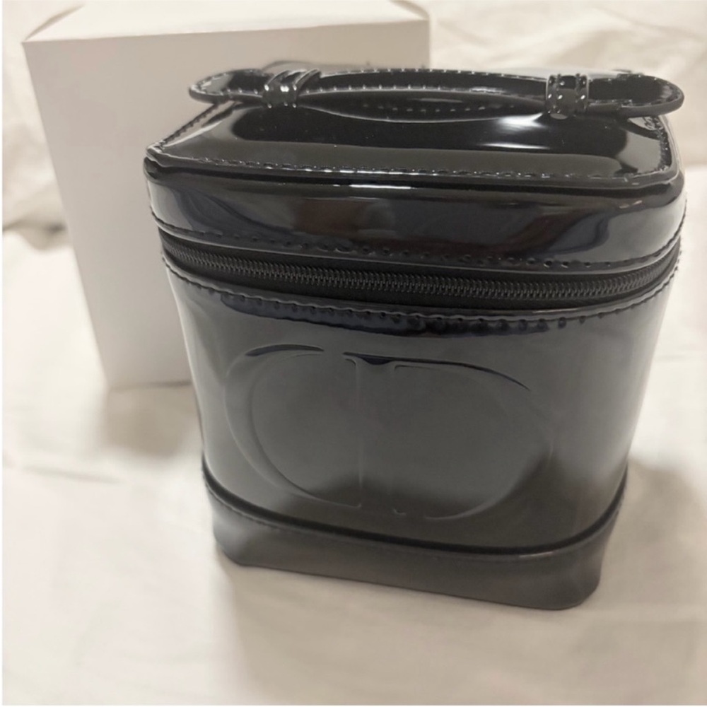 Dior Glossy Black Patent CD Vanity Case - Picture 3 of 4